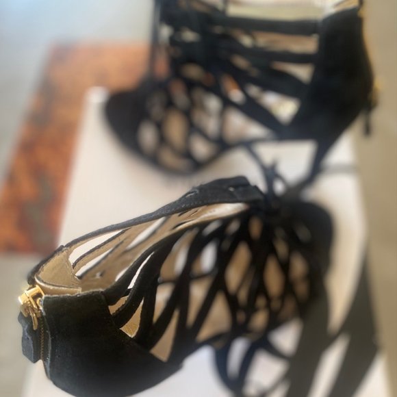 9 West Sexy Black High Heeled Shoes in 9 M - Picture 4 of 4